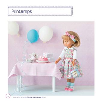 Vêtements de poupée, 20 tenues à coudre pour toute l'année