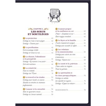 Sorts et sortilèges