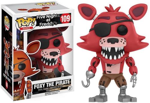Figurine Funko Pop Five Nights at Freddy's Foxy The Pirate 9 cm - Figurine  de collection