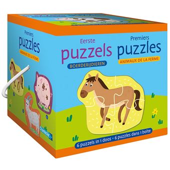 Premiers puzzles - animaux de la ferme