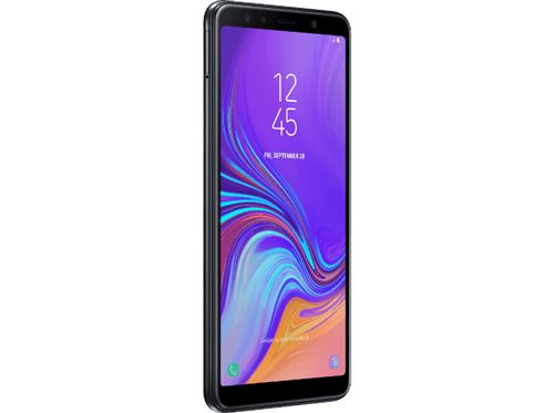 Smartphone Samsung Galaxy A7 2018 64GB Black + Dual Sim