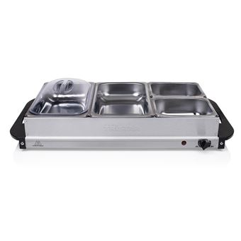 Tristar Chauffe-plat pour buffet 300 W 6,8 L Acier inoxydable Argenté - 1