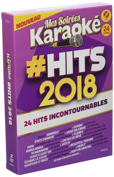 Mes Soirées Karaoké Hits 2018 Coffret DVD