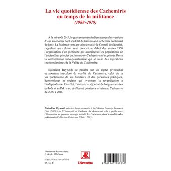 La vie quotidienne des Cachemiris au temps de la militance
