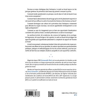 La santé au travail