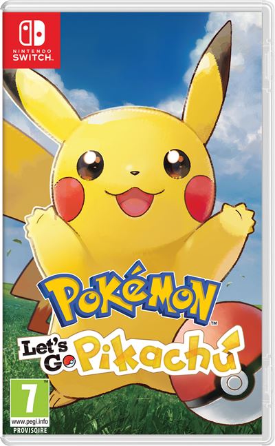 Pre-order - Pokémon, let's go! Pikachu! FR SWITCH levering vanaf 16/11