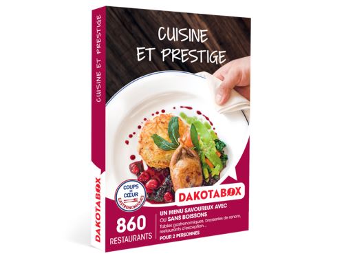 Coffret cadeau Dakotabox Cuisine et prestige