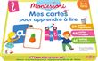 MONTESSORI Mes cartes pour apprendre à lire 3-6 ans