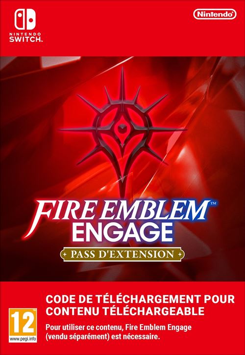 Code de téléchargement extension DLC Fire Emblem Engage Nintendo Switch