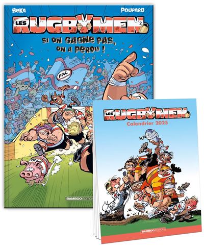 Les Rugbymen - tome 02 + calendrier 2025 offert - Sylvain Fréon - cartonné