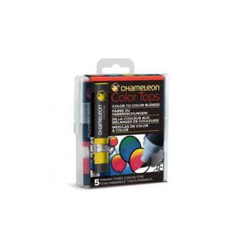 Set de 5 embouts d'encre Chameleon Couleurs primaires