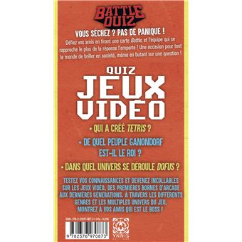 Quiz Jeux Vidéo