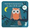 Promenade musicale au cœur de la nuit, livre musical à toucher sonore