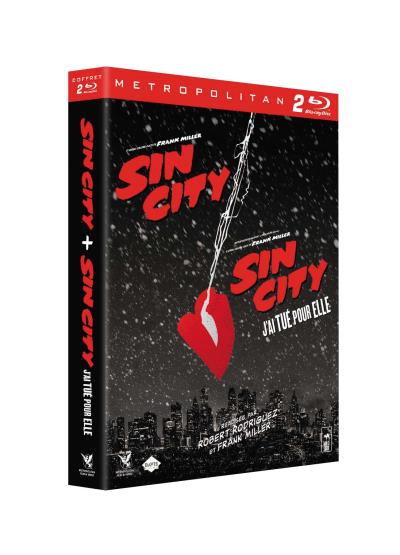 Coffret Sin City 2 films Edition limitée Blu-ray