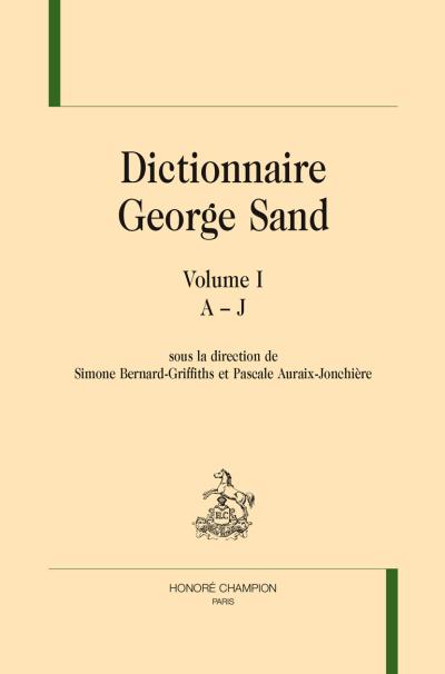 Dictionnaire de George Sand