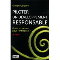 Piloter un développement responsable