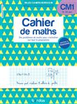 Les cahiers Bordas - Cahier de maths CM1