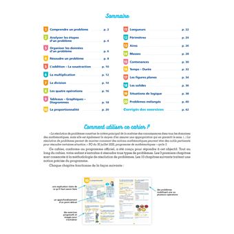 Les cahiers Bordas - Cahier de maths CM1