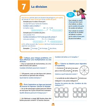 Les cahiers Bordas - Cahier de maths CM1