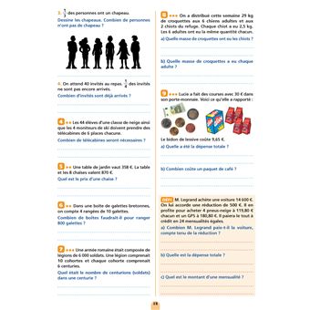 Les cahiers Bordas - Cahier de maths CM1