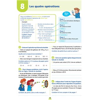 Les cahiers Bordas - Cahier de maths CM1