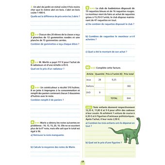 Les cahiers Bordas - Cahier de maths CM1