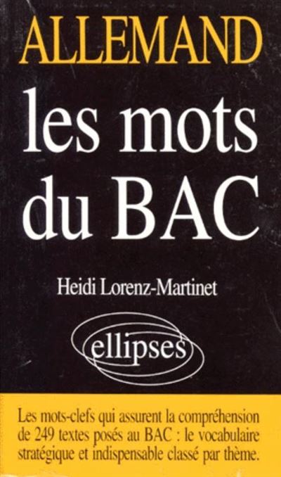 Les mots du Bac - Allemand