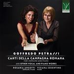 Goffredo Petrassi: Canti Della Campagna Romana, For Soprano And Piano And Other - CD