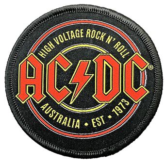 Printed Patch AC/DC Est. 1973