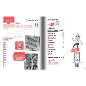 Cahier d'exercices pour muscler son corps et son cerveau