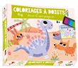 Coloriages à doigts dino et compagnie