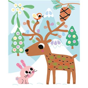 Coloriages à doigts dino et compagnie