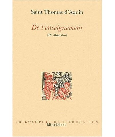 De l' Enseignement (De Magistro)