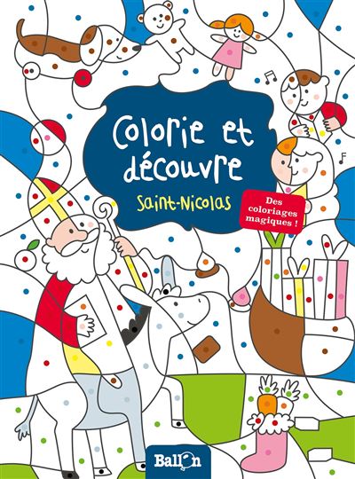 Colorie et découvre Saint-Nicolas