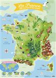 La France, fleuves et reliefs