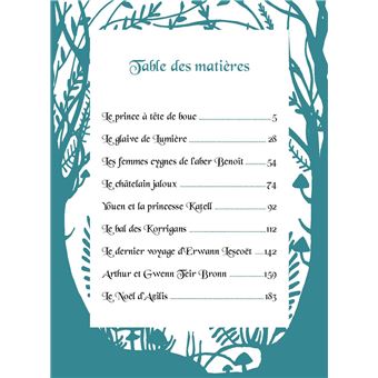 Contes et légendes inspirés des traditions bretonnes et celtes