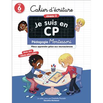 Je suis en CP - Cahier d'écriture - Niveau 2