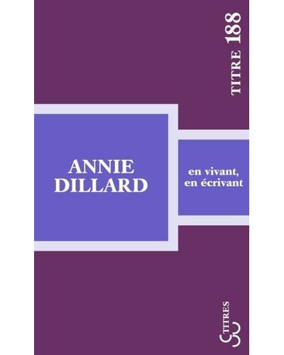 En vivant, en écrivant