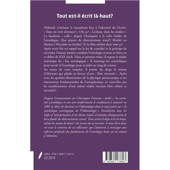 Tout est il écrit là -haut