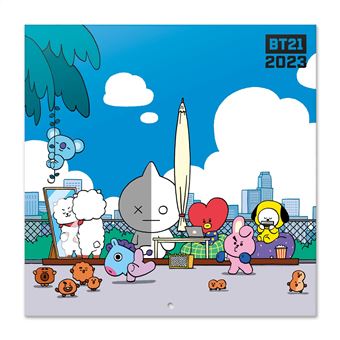 Calendrier mural 2023 BTS - BTS (Bangtan Boys) - Objet dérivé - Achat