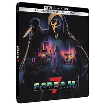 Scream - Inclus Blu-ray : Scream 7 Édition Limitée SteelBook® Blu-ray 4K Ultra HD