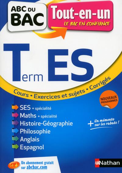 ABC du Bac Tout-en-un Term ES