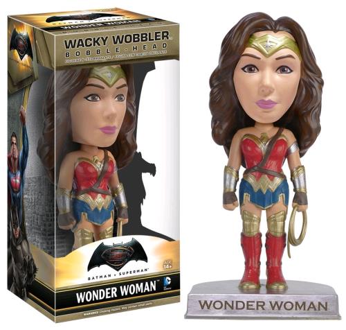 Figurine Funko Wacky Wobbler Batman vs Superman Wonder Woman