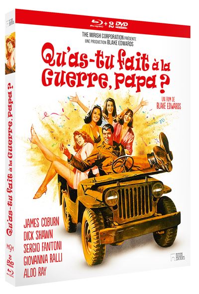 Qu'as-tu fait à la guerre, papa ? Combo Blu-ray DVD