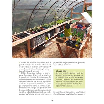 Cultiver en serre pour récolter toute l année