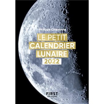 Petit livre de - Calendrier lunaire 2022