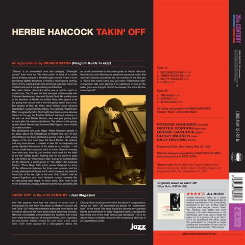 Takin' Off - Herbie Hancock - Vinyle album - Achat & prix | fnac