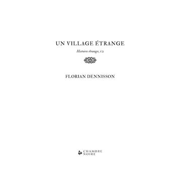 Un village étrange