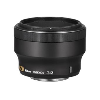 Objectif hybride Nikon 1 Nikkor 32 mm f/1,2 Noir - 1