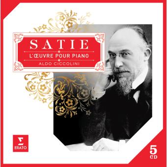 Coffret Intégrale de l'oeuvre pour piano Satie 